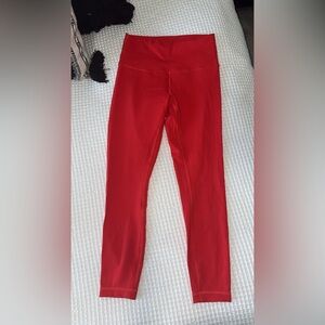 Lululemon Wunder Trains 25” Hot heat